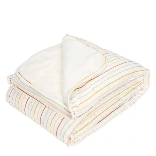Coperta Lettino 110x140cm Vintage Sunny Stripes