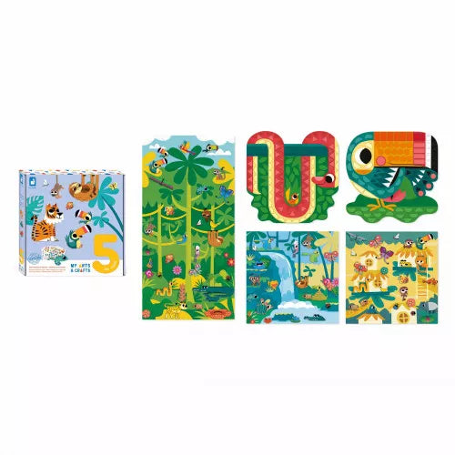 Janod - 5 anni - Adesivi e decorazioni