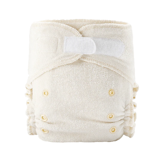 Happy Bear- Pannolino lavabile FITTED in bamboo - Nani&S di Enza Tramontana