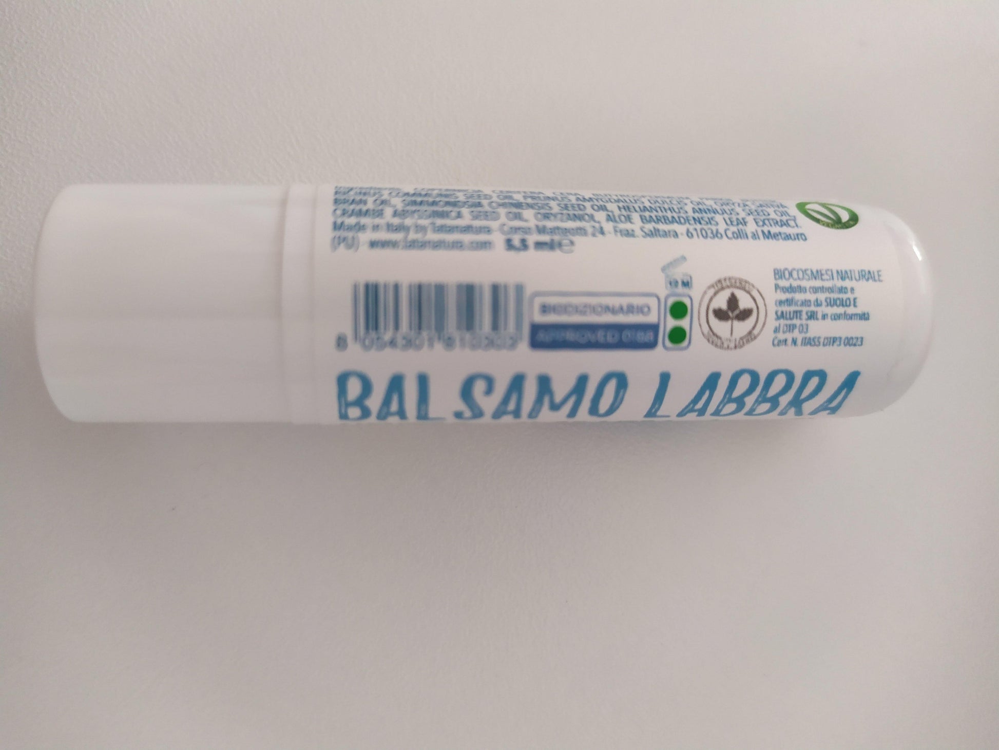 Balsamo per labbra Neutro - Aloe Vera - Nani&S di Enza Tramontana