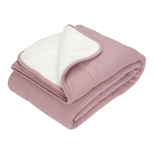 Little Dutch - Coperta culla 70x100 cm Malva