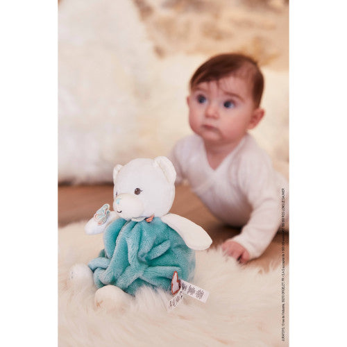 KALOO - Plume Love Blasen-Teddybär „Grüner Bär“ 23 cm