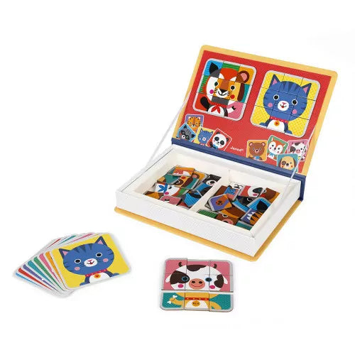 Janod - Magnéti'book Mix &amp; Match Animals