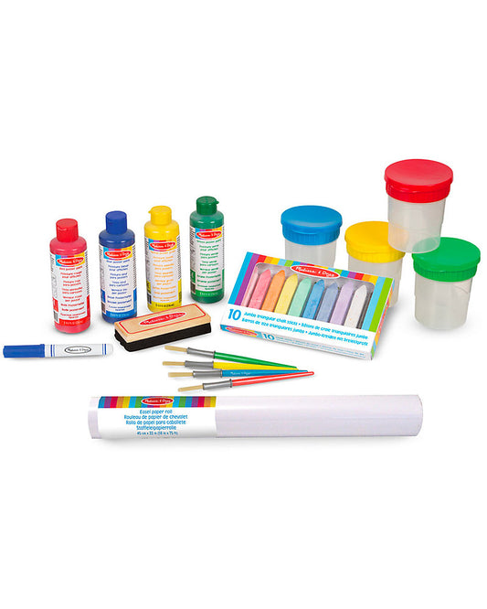 Kit Piccolo Artista - Set di colori e rotolo da cavalletto per dipingere - Melissa & Doug