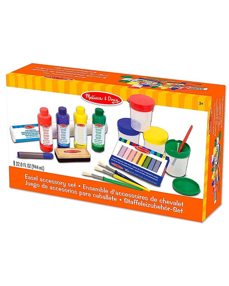 Kit Piccolo Artista - Set di colori e rotolo da cavalletto per dipingere - Melissa & Doug