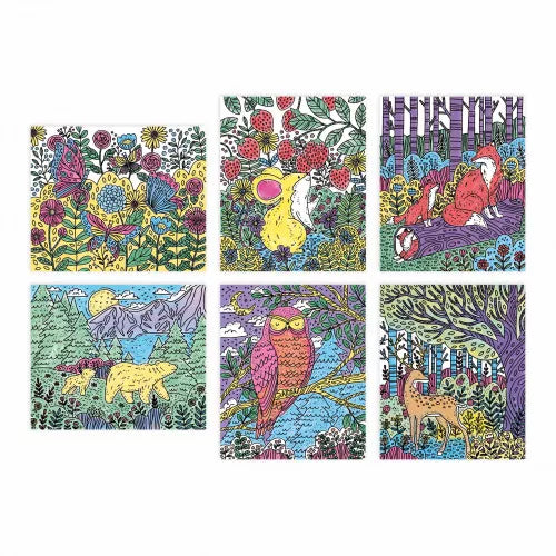 Janod - Zauberhaftes Gemälde „Wald“