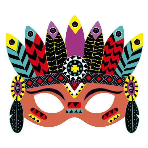 Janod - Kratzkunst „Partymasken“