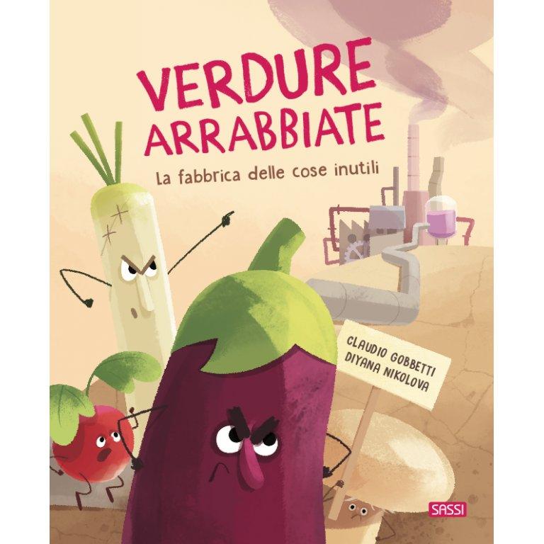 verdure arrabbiate - libro illustrato e intagliato - Nani&S di Enza Tramontana