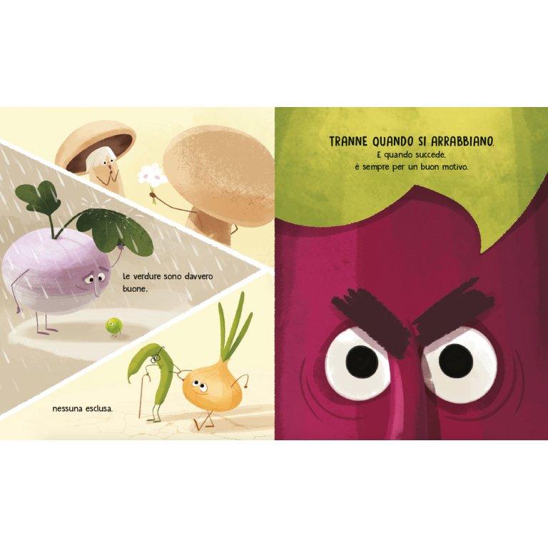 verdure arrabbiate - libro illustrato e intagliato - Nani&S di Enza Tramontana